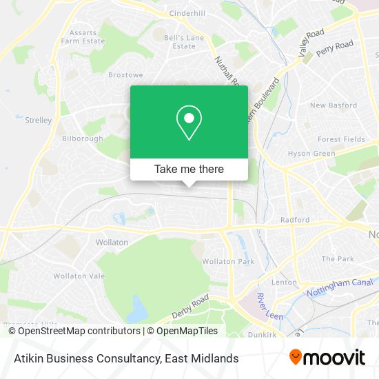 Atikin Business Consultancy map