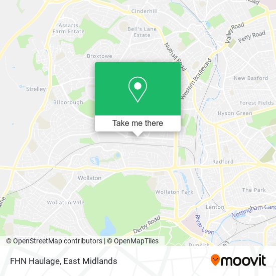 FHN Haulage map