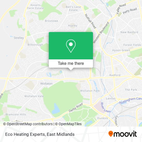 Eco Heating Experts map