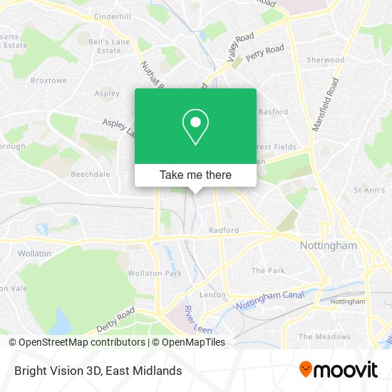 Bright Vision 3D map