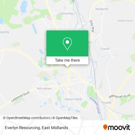 Everlyn Resourcing map