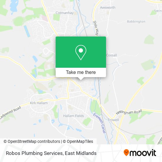 Robos Plumbing Services map