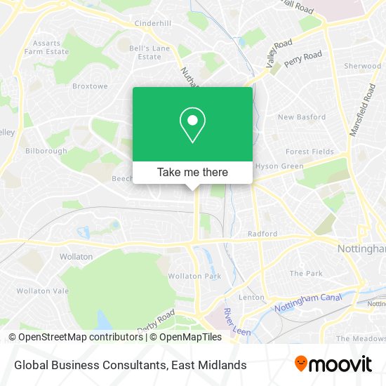 Global Business Consultants map