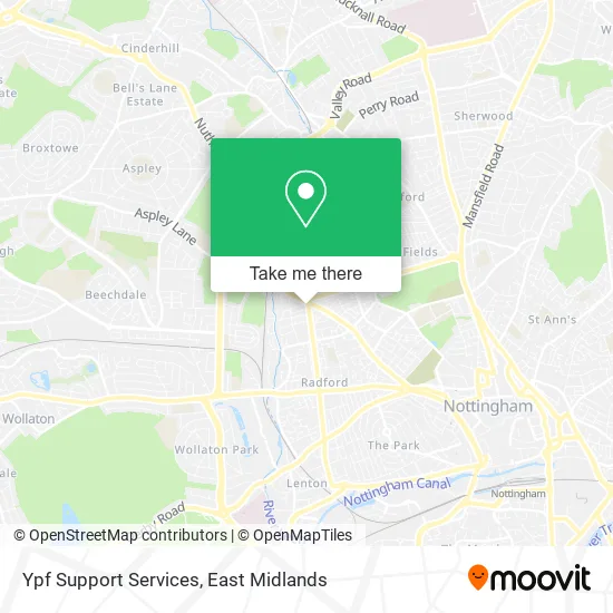 Ypf Support Services map