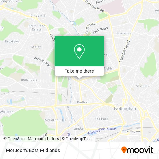Merucom map