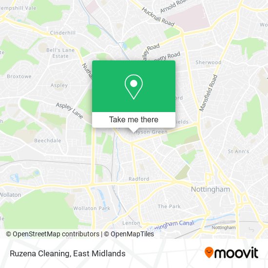 Ruzena Cleaning map