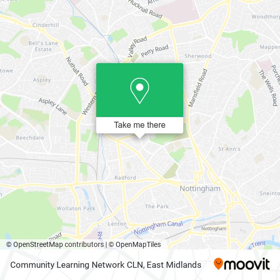 Community Learning Network CLN map