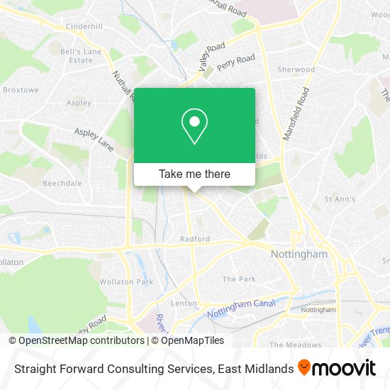 Straight Forward Consulting Services map