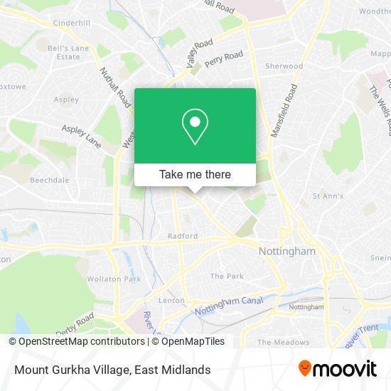 Mount Gurkha Village map