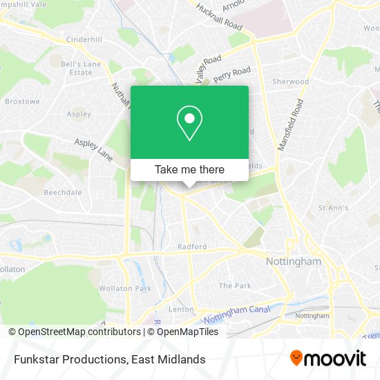 Funkstar Productions map