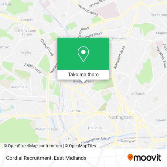 Cordial Recruitment map