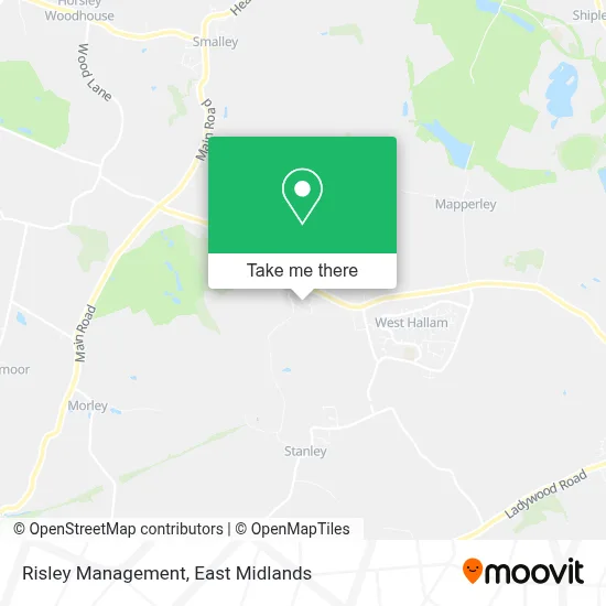 Risley Management map