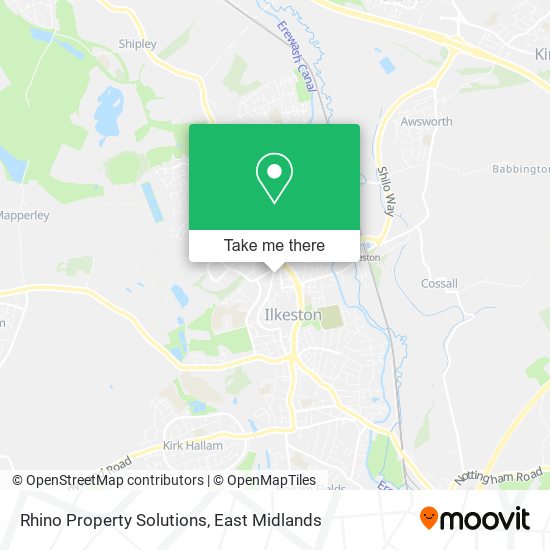 Rhino Property Solutions map