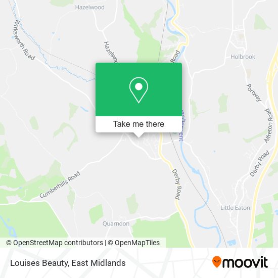 Louises Beauty map
