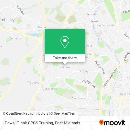 Pawel Flisak CPCS Training map