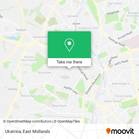 Ukatrina map