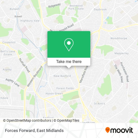 Forces Forward map