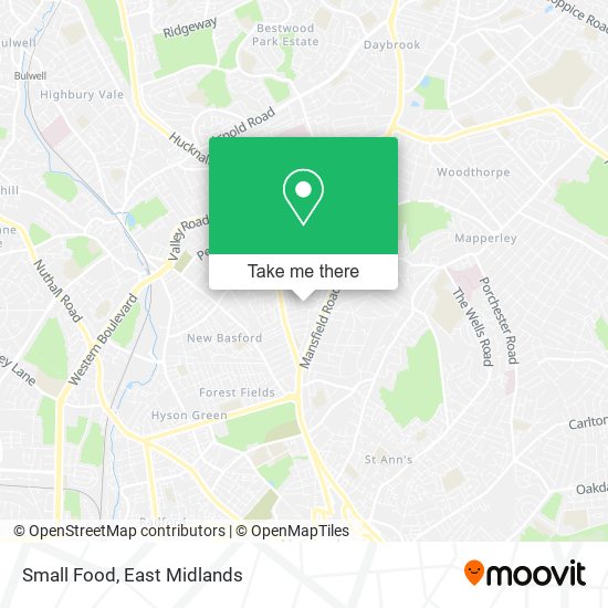 Small Food map