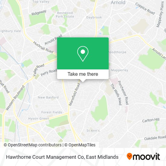 Hawthorne Court Management Co map
