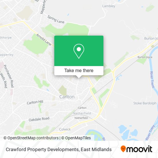 Crawford Property Developments map