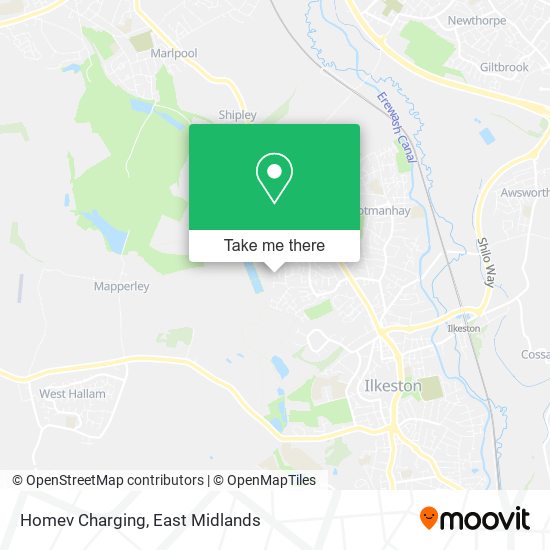 Homev Charging map