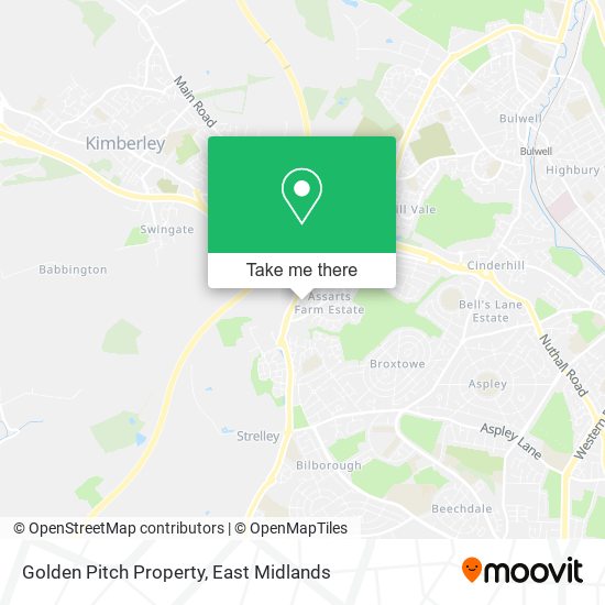 Golden Pitch Property map