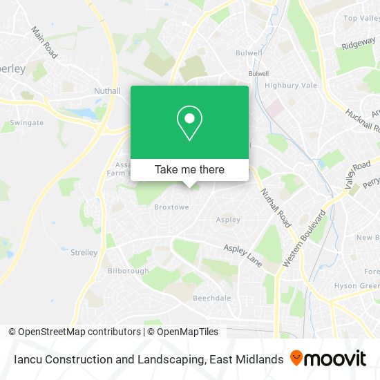 Iancu Construction and Landscaping map