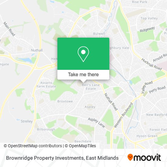 Brownridge Property Investments map