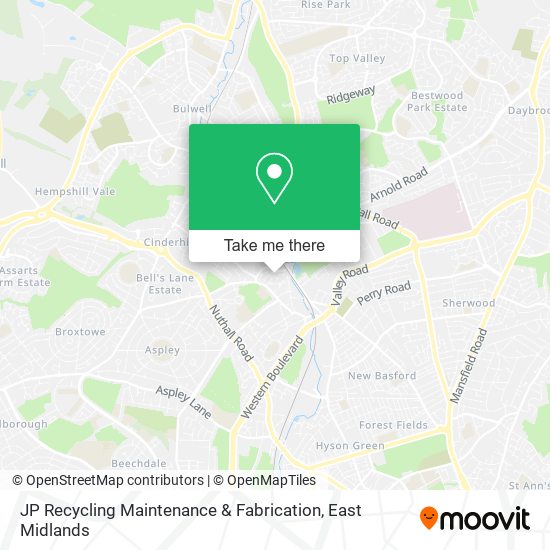 JP Recycling Maintenance & Fabrication map