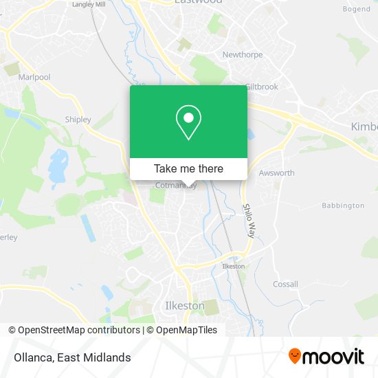 Ollanca map