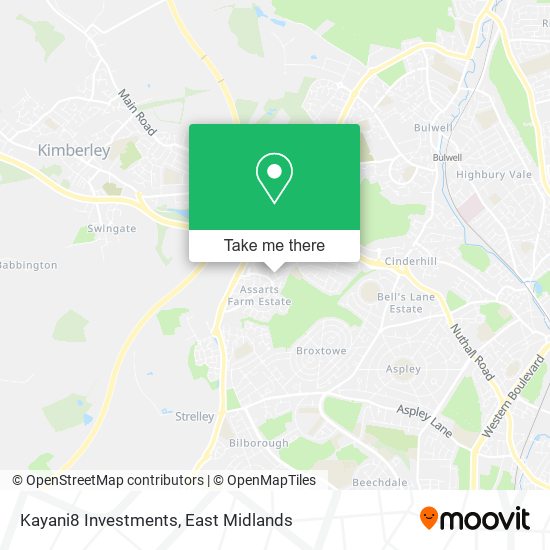 Kayani8 Investments map