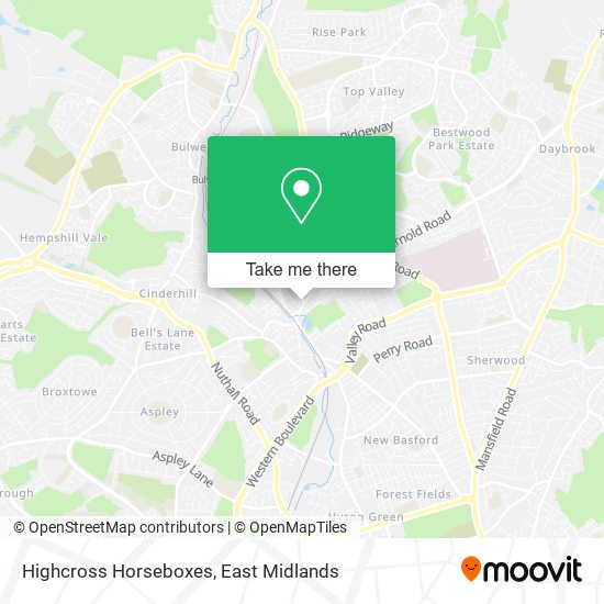 Highcross Horseboxes map