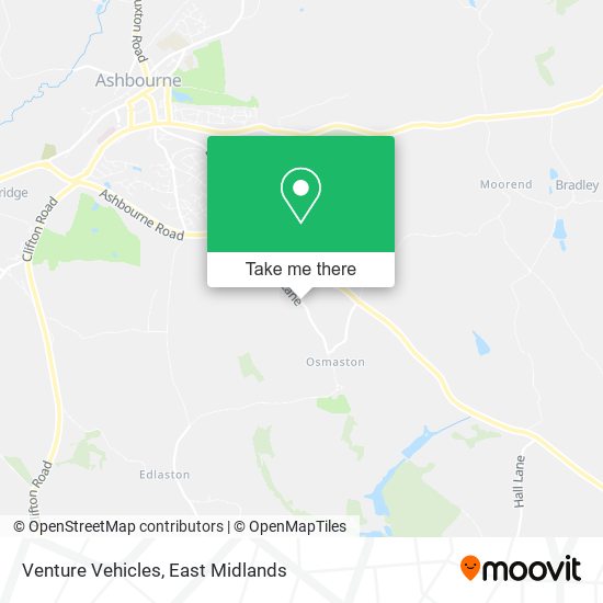 Venture Vehicles map