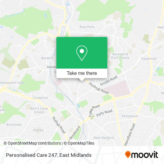 Personalised Care 247 map