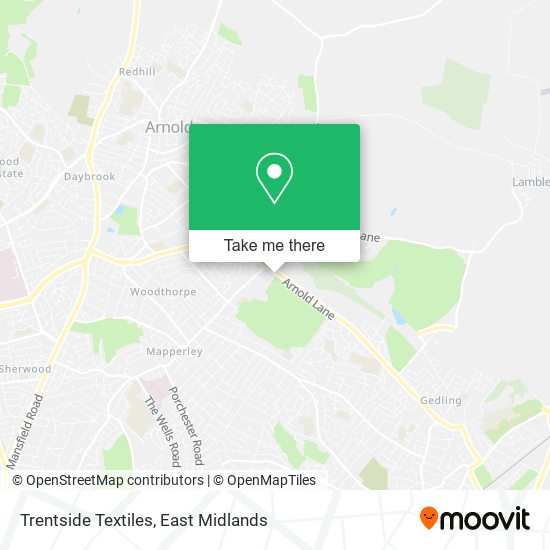 Trentside Textiles map