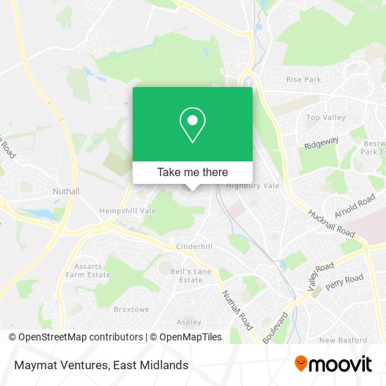 Maymat Ventures map