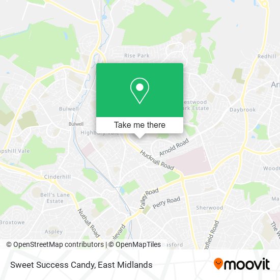 Sweet Success Candy map