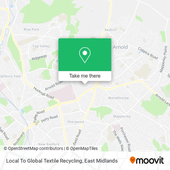 Local To Global Textile Recycling map