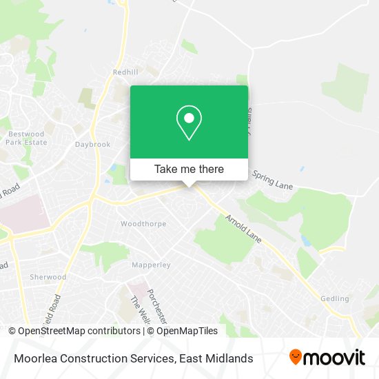 Moorlea Construction Services map