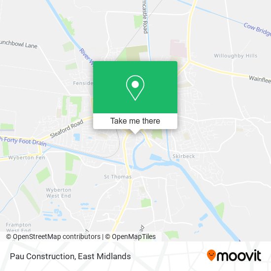 Pau Construction map