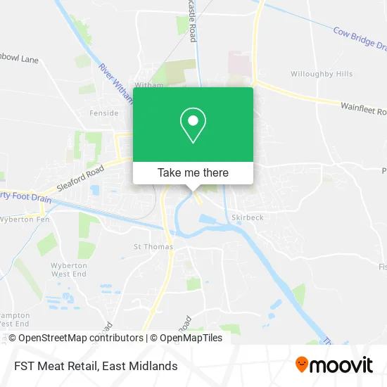 FST Meat Retail map