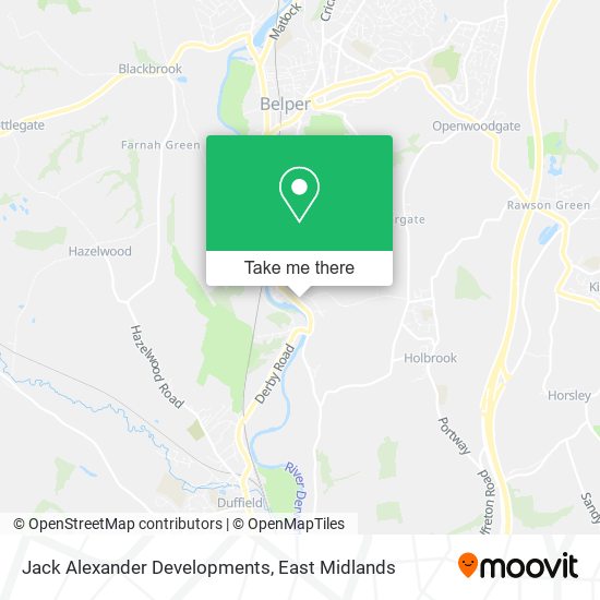 Jack Alexander Developments map