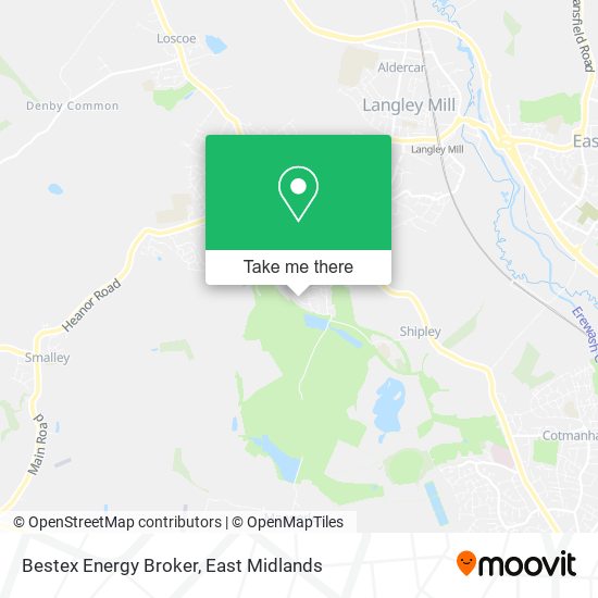 Bestex Energy Broker map