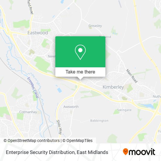 Enterprise Security Distribution map