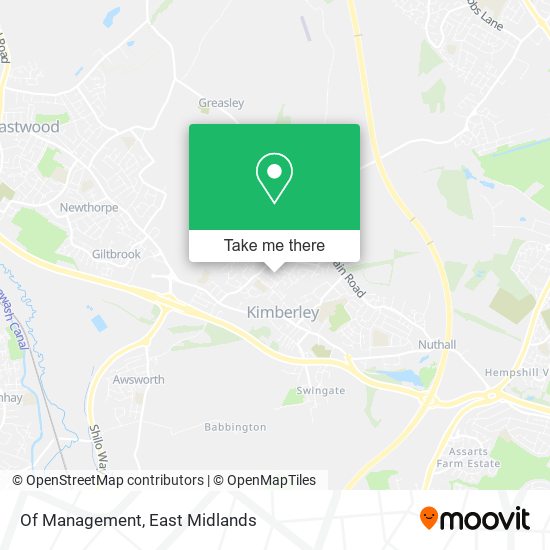 Of Management map