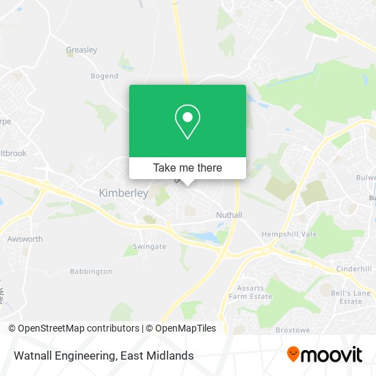 Watnall Engineering map
