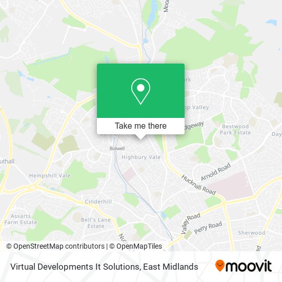 Virtual Developments It Solutions map