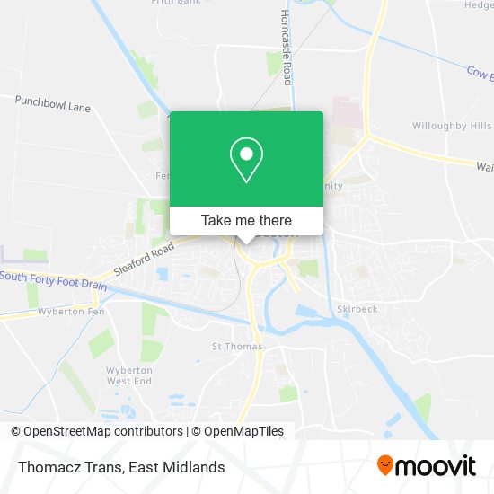 Thomacz Trans map