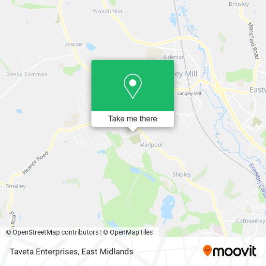 Taveta Enterprises map