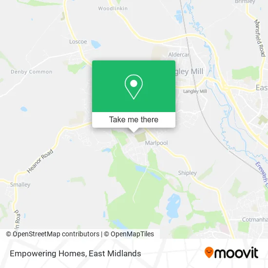 Empowering Homes map